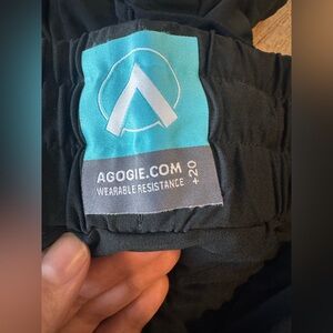 Agogie Black Wearable Resistance Bands